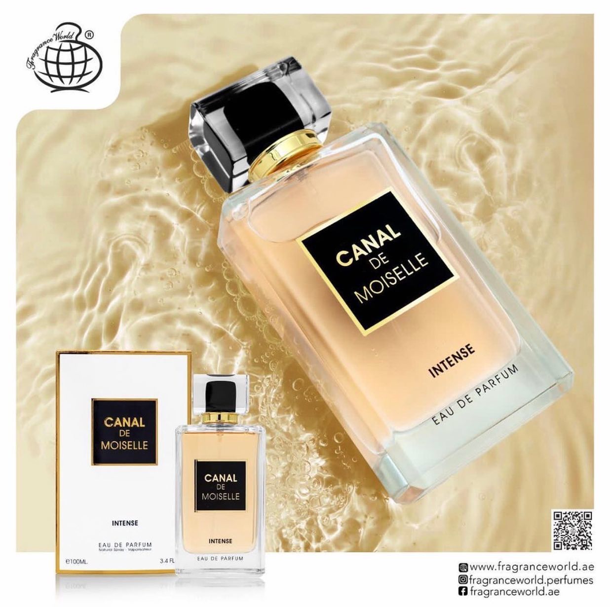 ادکلن کانال دی موزل  اینتنس فراگرنس ورد🌸مشابه ادکلن اورجینال شنل کوکو مادمازل اینتنس 🌸