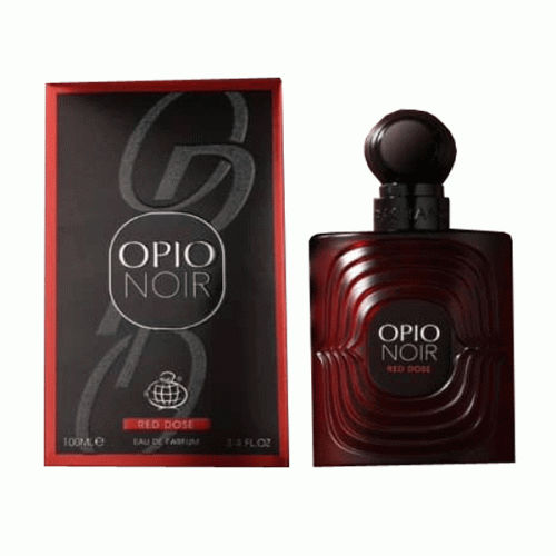 ادکلن فراگرنس ورد مدل اوپیو نویر رد دوز رایحه ایو سن لورن بلک اوپیوم اور رد